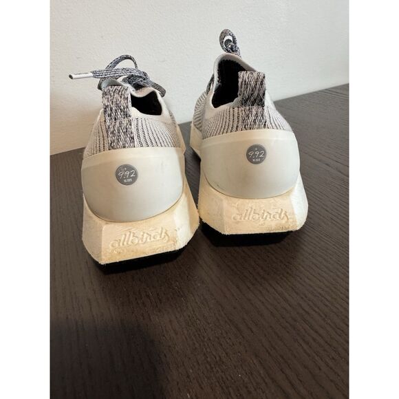 Allbirds Tree Flyer Running Shoes Blizzard Women’s Size 9 White Gray Sneakers - Picture 4 of 5